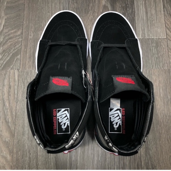 NWT Led Zeppelin High Top Vans - Picture 5 of 6